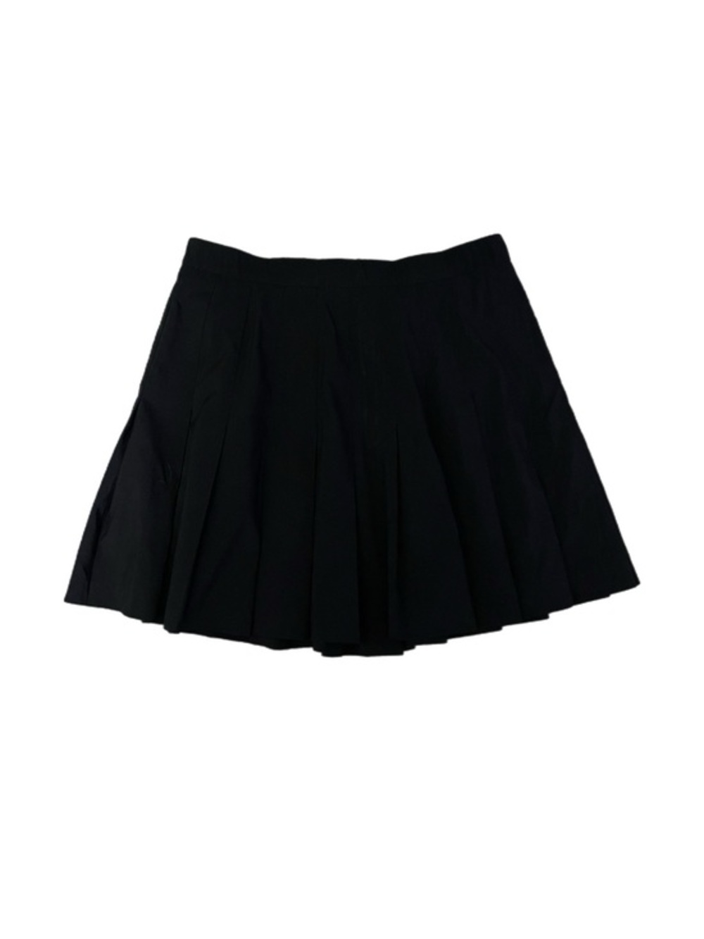 Vintage 90s Lily’s of Beverly Hills Pleated Mini Black Tennis Skirt